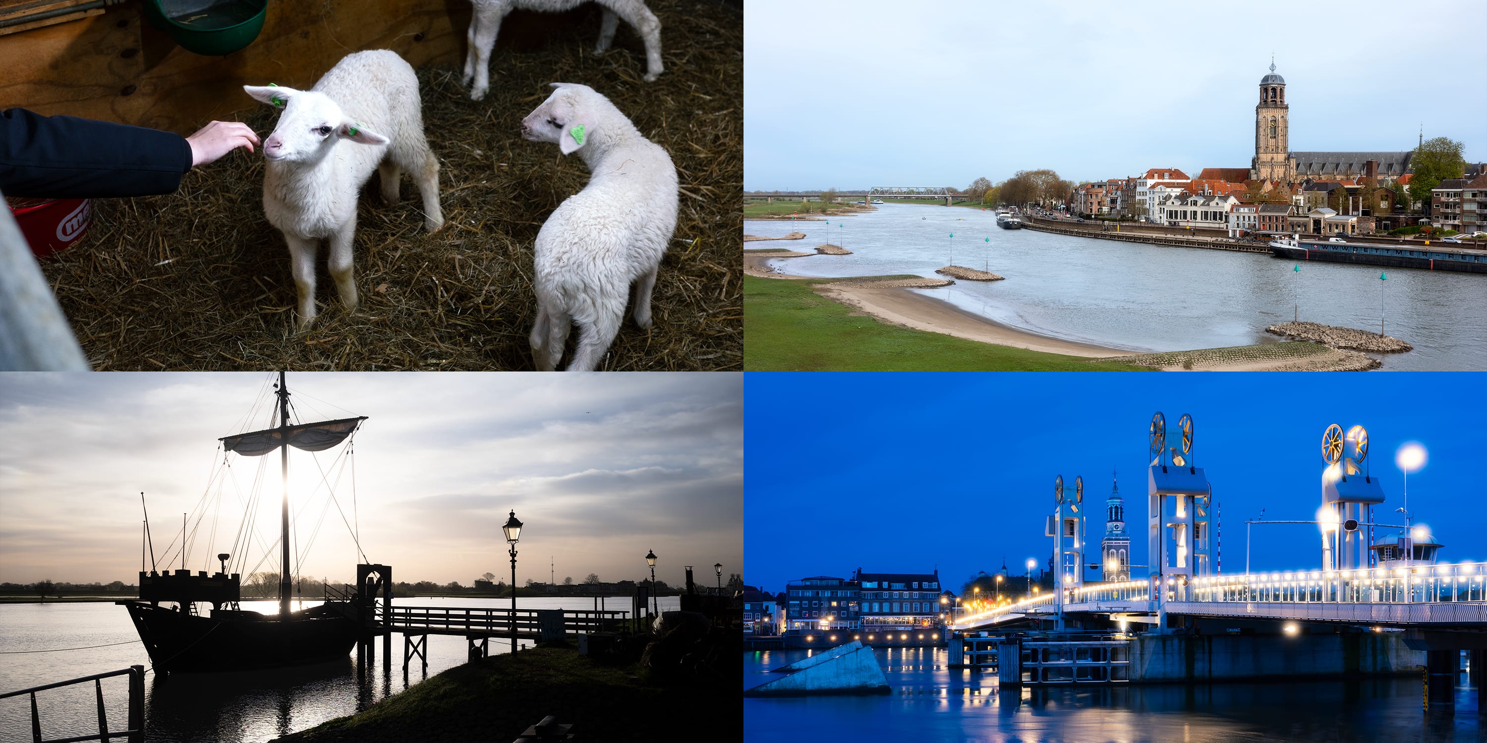 Spring cycling along the medieval Hanseatic route between Deventer, Zwolle, and Kampen in Overijssel
